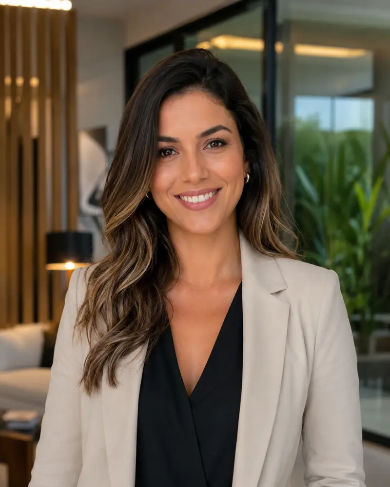 Retrato fictício de Mariana Costa