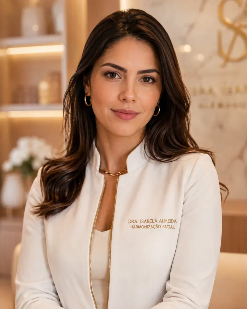 Retrato fictício de Dra. Isabela Almeida